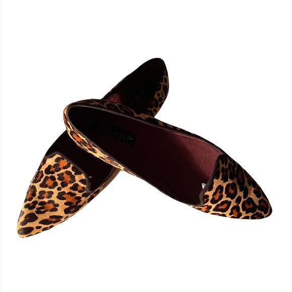 Nine West Animal Print Flats Size 7 - Picture 5 of 5